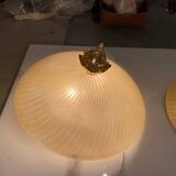 Lot de 2 plafonniers vénitiens en verre de Murano