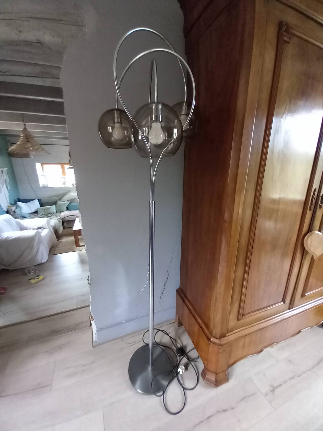 Lampadaire vintage années 60/70