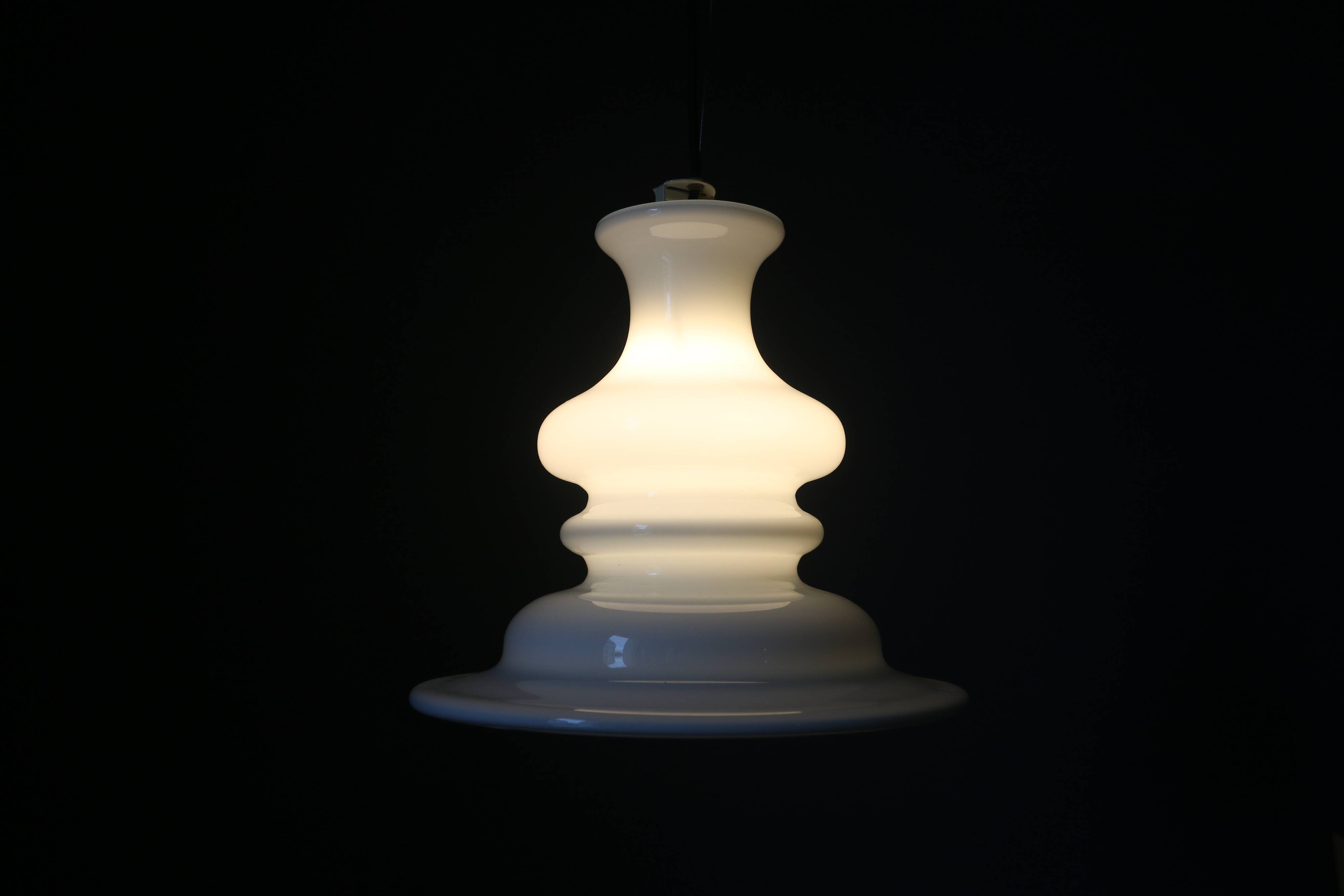 Vintage Scandinavian pendant light Tivoli Holmegaard, 1960s