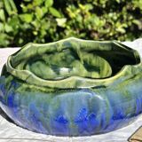 Gilbert metenier signed ceramic bowl // french art deco