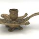 Solid Brass Hand Candle Holder