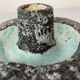 Old Fat Lava candle holder