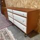 Vintage teak enfilade by Roger Landault for Regy, 1960s.