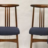 Set of 4 chairs from the 60s/70s, M. Zieliński type 200/100B. Ref Macha