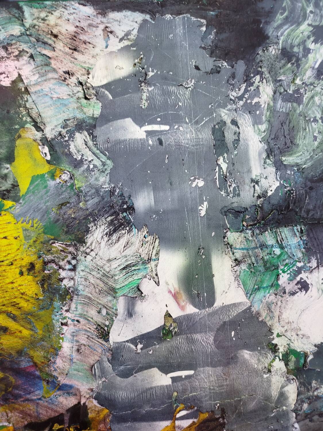 Philippe Charpentier (20th century) Mixed media on canvas, 1997