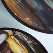 Série d'assiettes murales