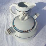 Sugar bowl and milk jug porcelain Létang & Rémy