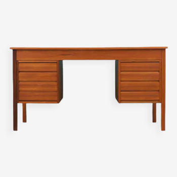 Teak desk, Danish design, 1970s, made in Denmark