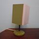 Lampe à poser, en métal et pvc, années 40/50