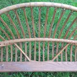Rattan bed