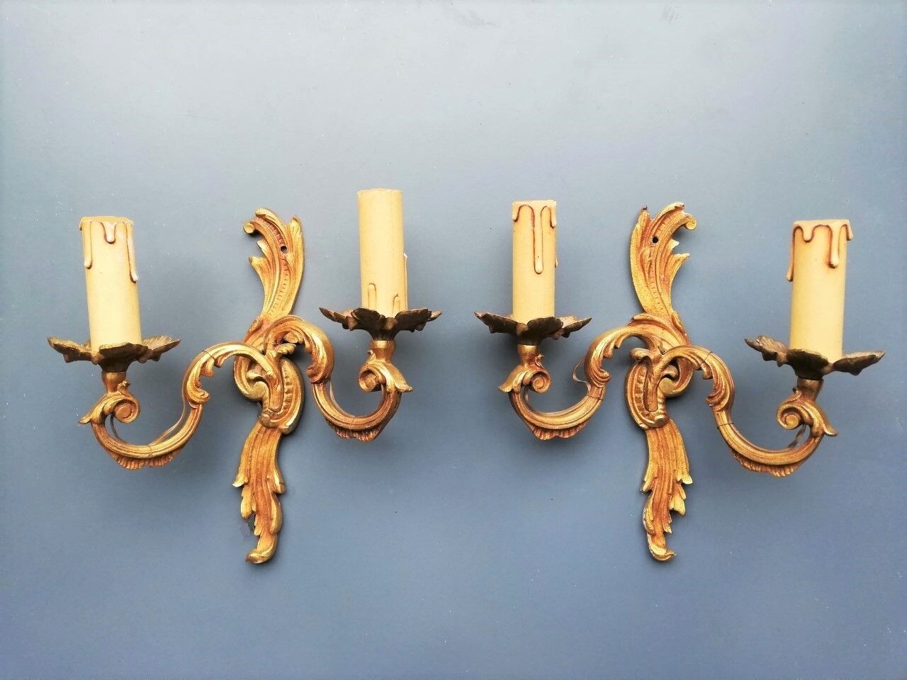 Pair of Louis XV-style wall light