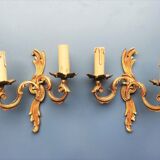 Paire d'appliques de style Louis XV