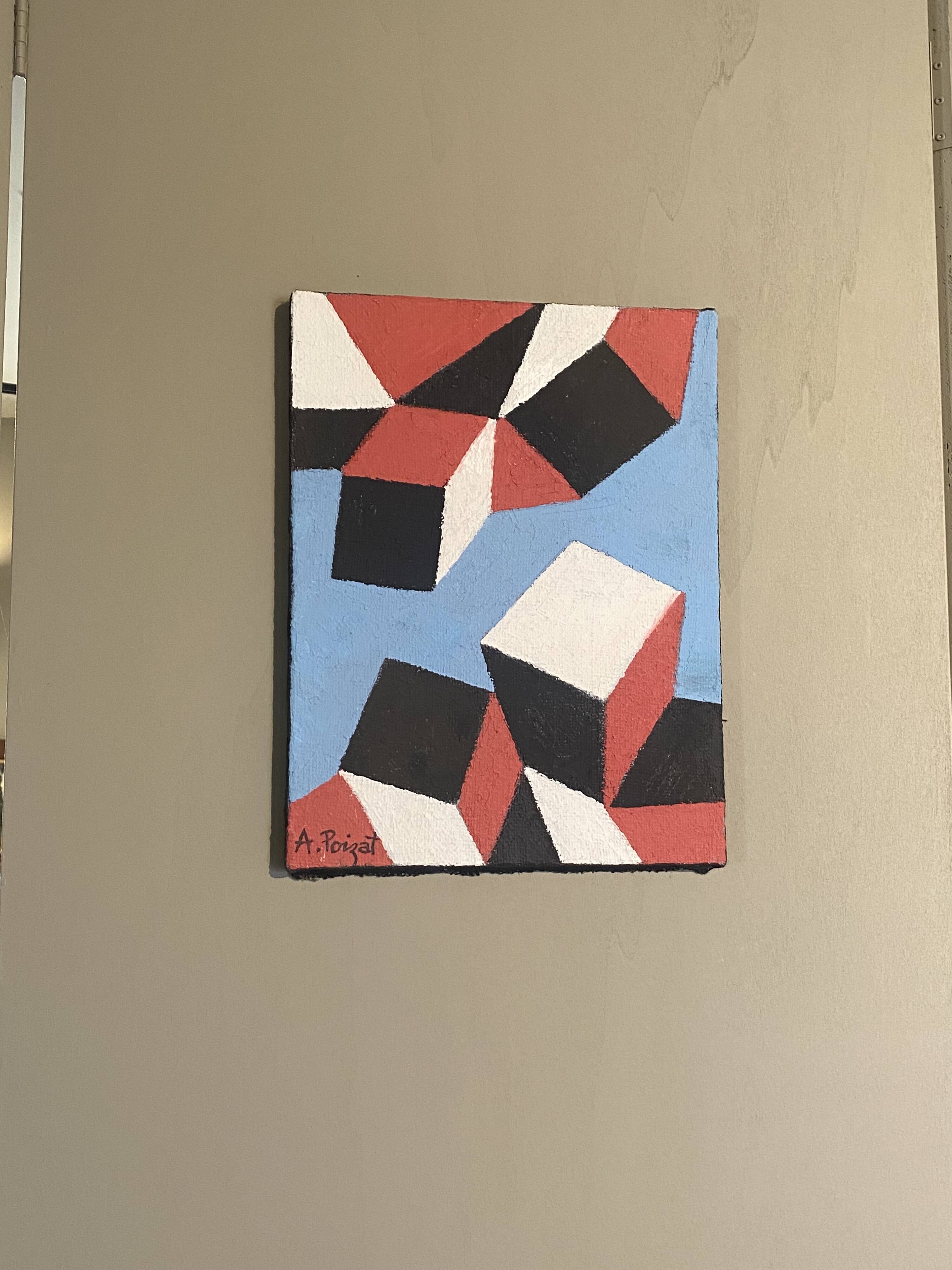 Poizat geometric painting