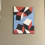 Poizat geometric painting