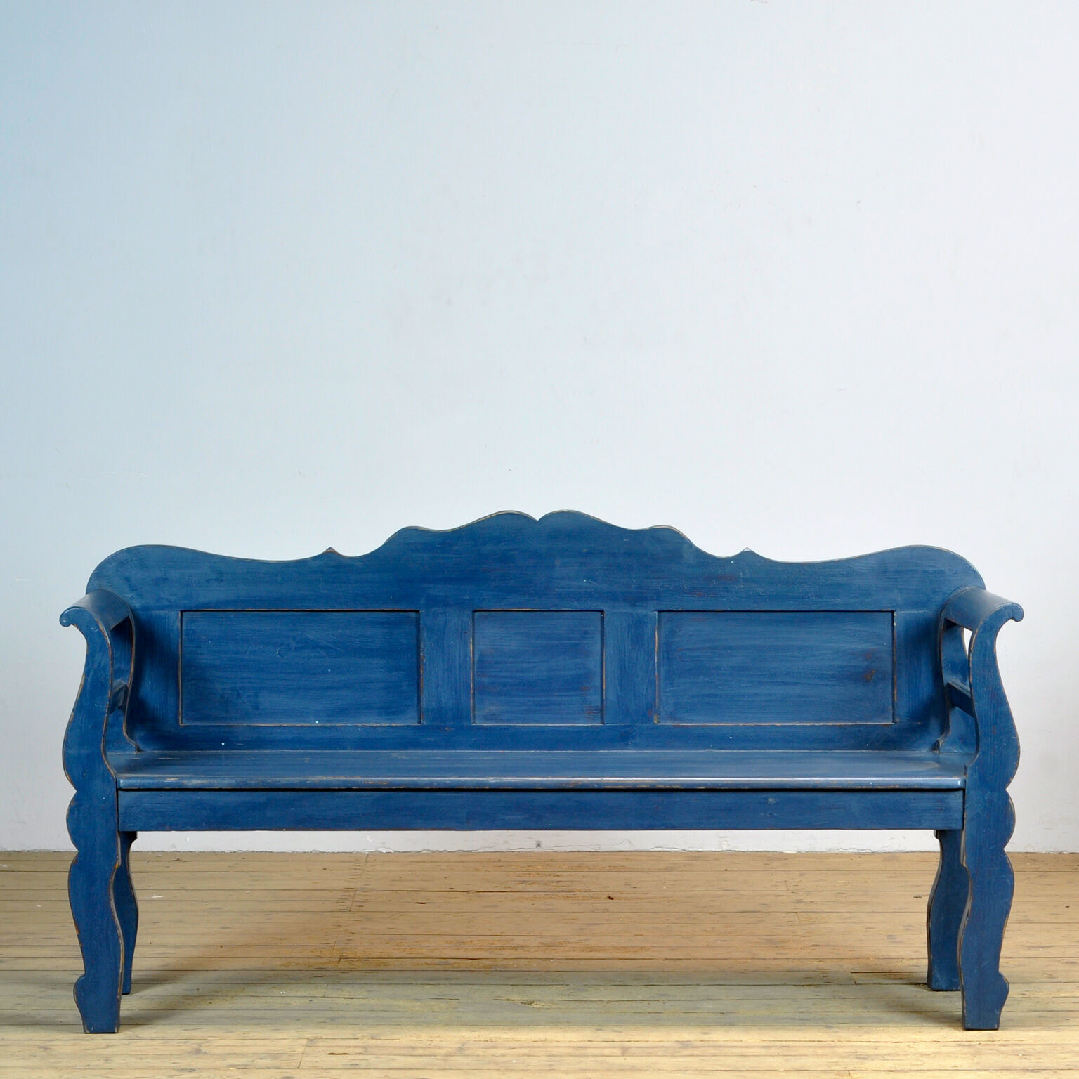 Antique Pine Bench, 1920s