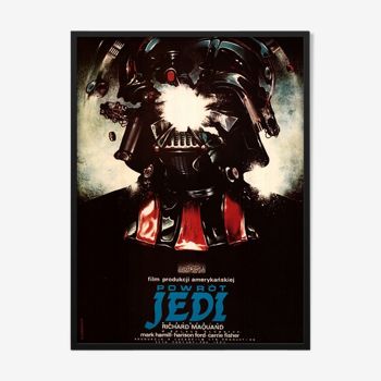 1984 polish "Return of the Jedi" poster, official reprint