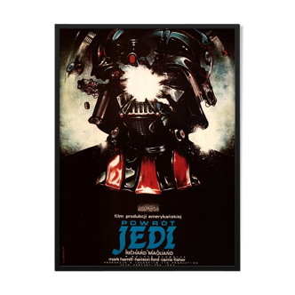 1984 polish "Return of the Jedi" poster, official reprint
