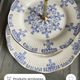 Vintage two-tier English porcelain servant