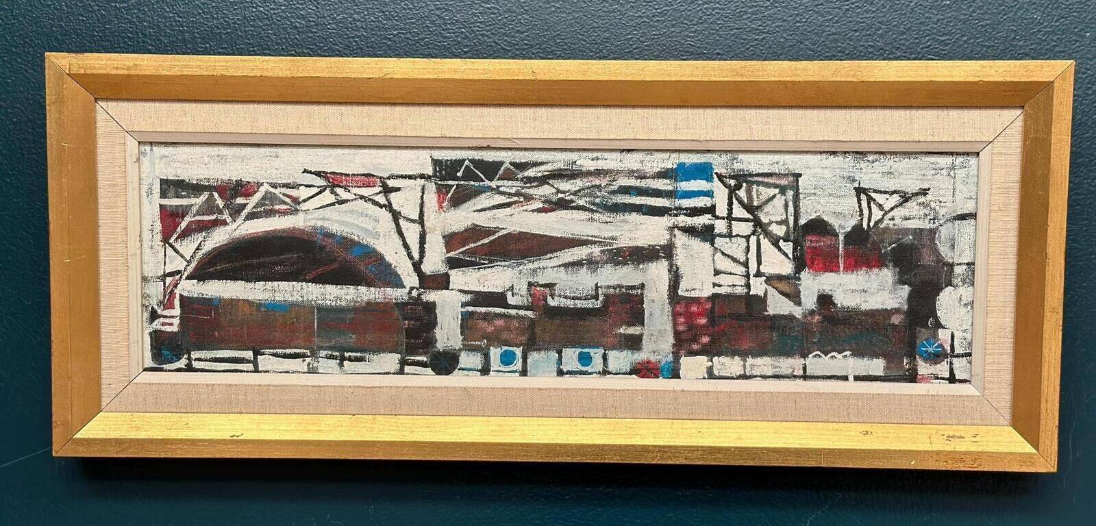 Swedish Oil on Canvas – “Transition” by Teddy Sempinski – Vintage