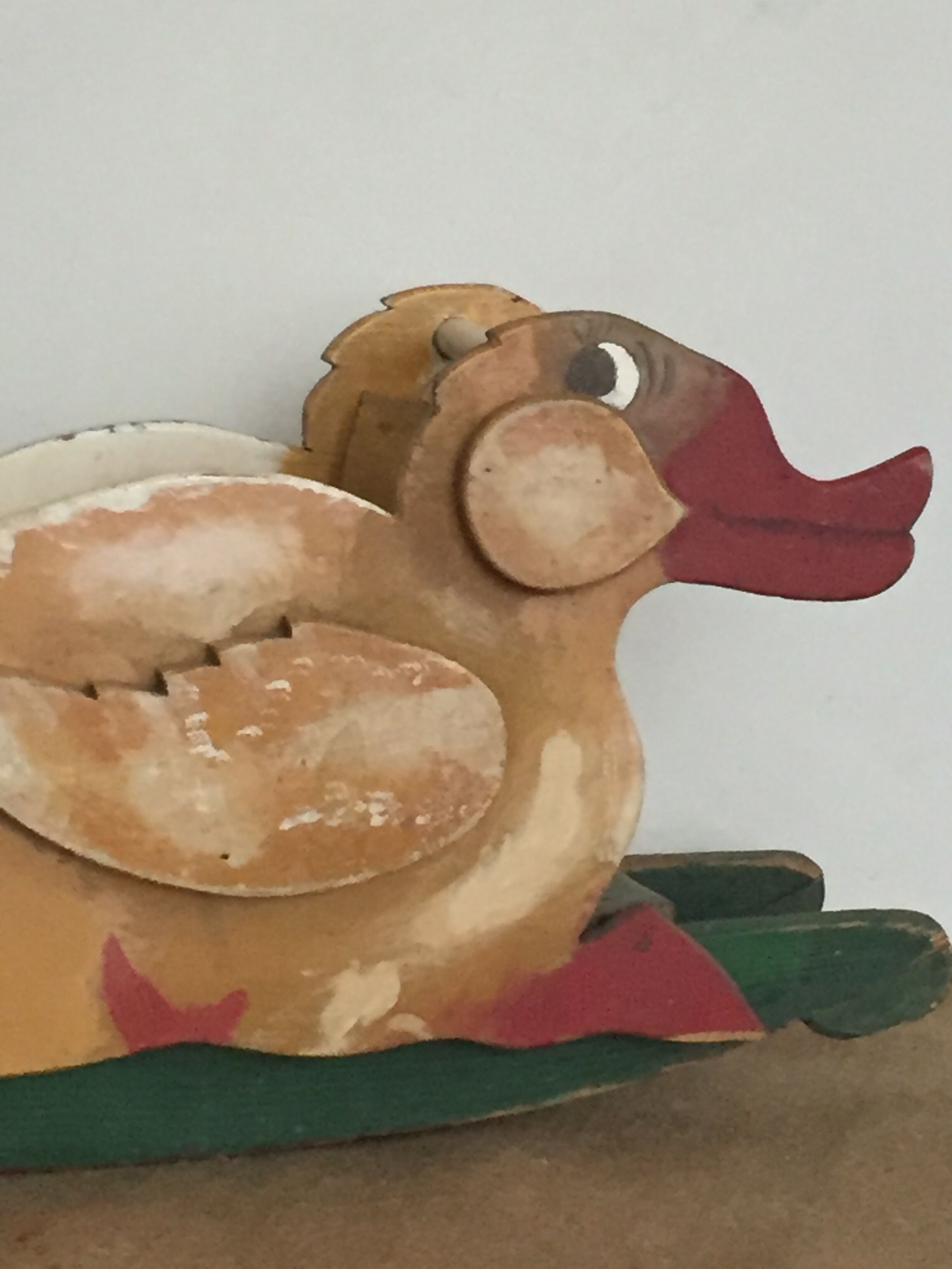 Old toy - Rocking duck