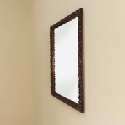 Rare large Antique Baroque or Rococo style hand carved oak mirror, France c