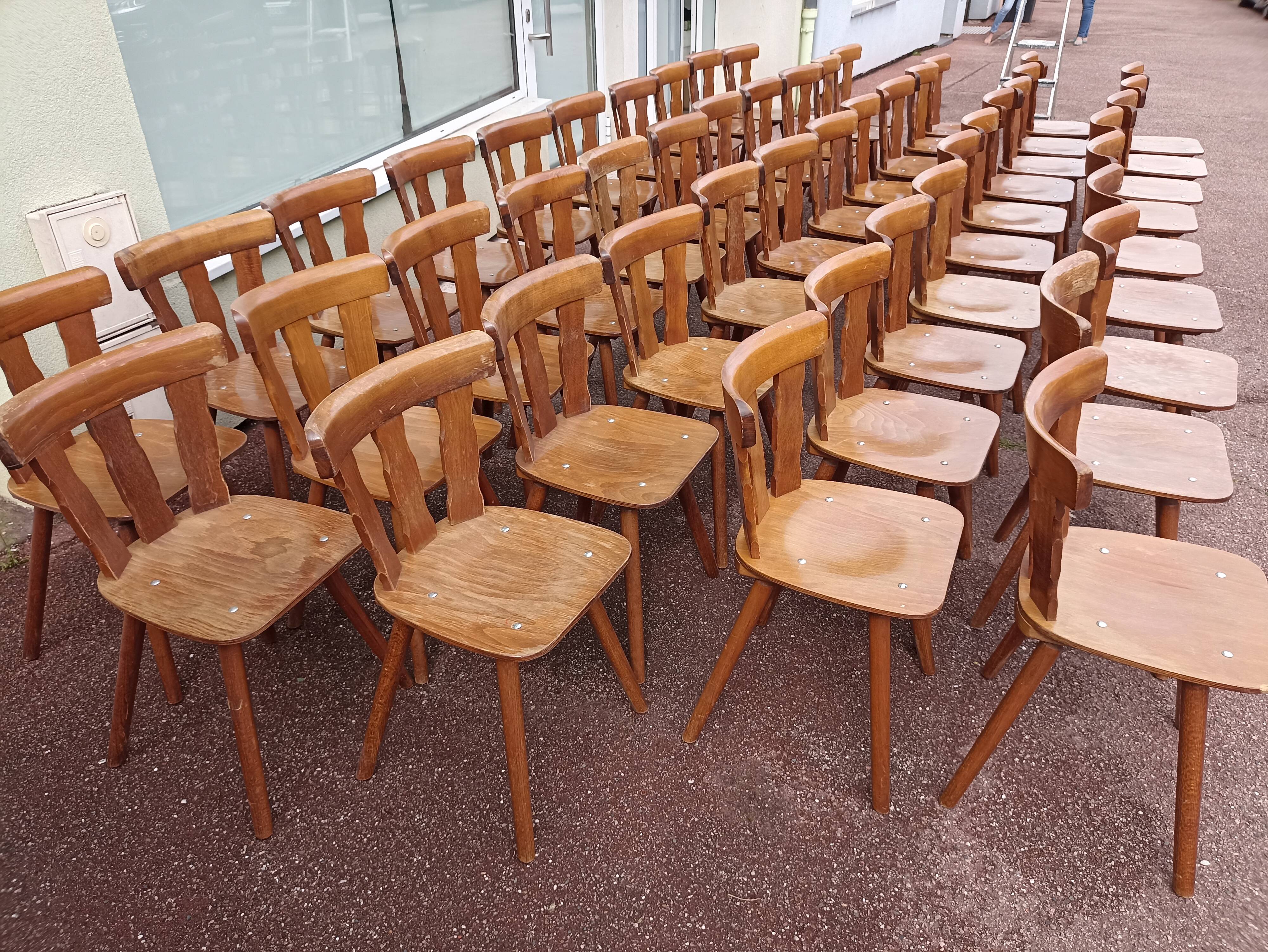 Lot De 50 Chaises Occasion