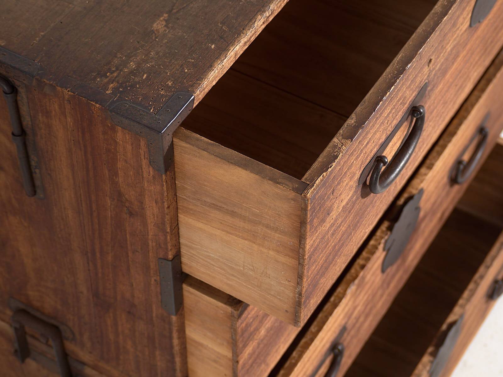 Ancient Japanese Tansu – Meiji/Taishō Period (c. 1890-1926) #57