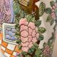 Glazed porcelain vase 20th century