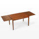 Vintage extendable dining table gy Glostrup Møbelfabrik, Denmark 1960s