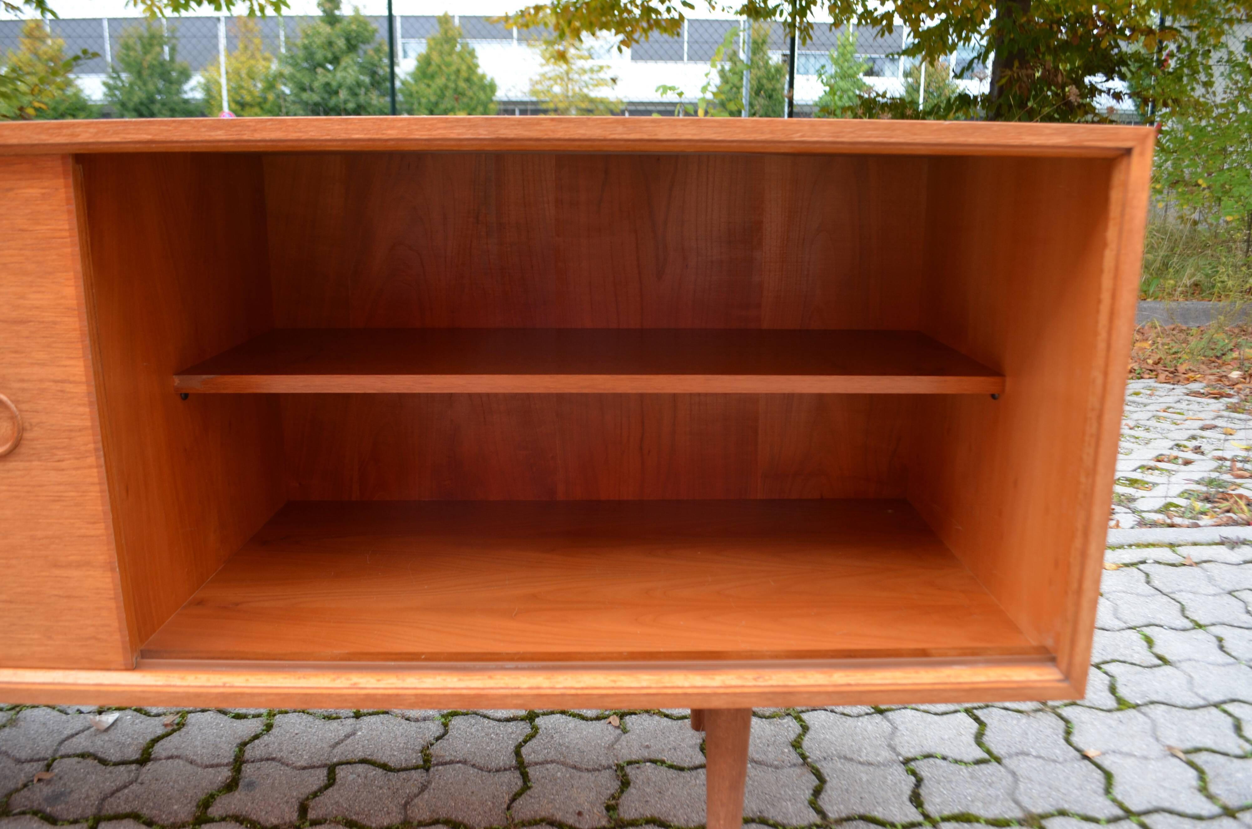 Mid century danish modern sideboard teak franz meyer vintage 60er