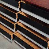 Commode U-453 noire par Jiri Jiroutek pour Interier Praha 1960