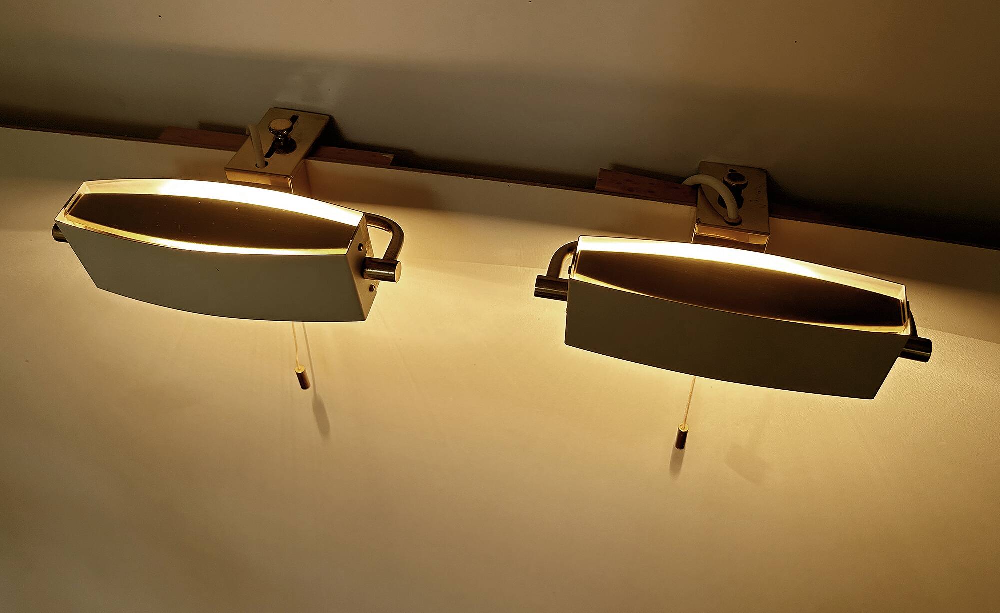 Paire de lampes vintage