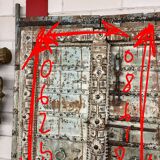 Buffet / display cabinet style industrial/colonial solid mango wood