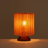 Art Deco lamp in lacquered wood circa 1930