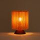 Lampe Art Déco en bois laqué circa 1930