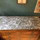 Commode avec plateau en marbre
