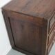 Antique French Oak & Fruitwood Apothecary / Filing Cabinet, Early 20th Century