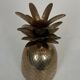 Pineapple ice bucket in brass and steel