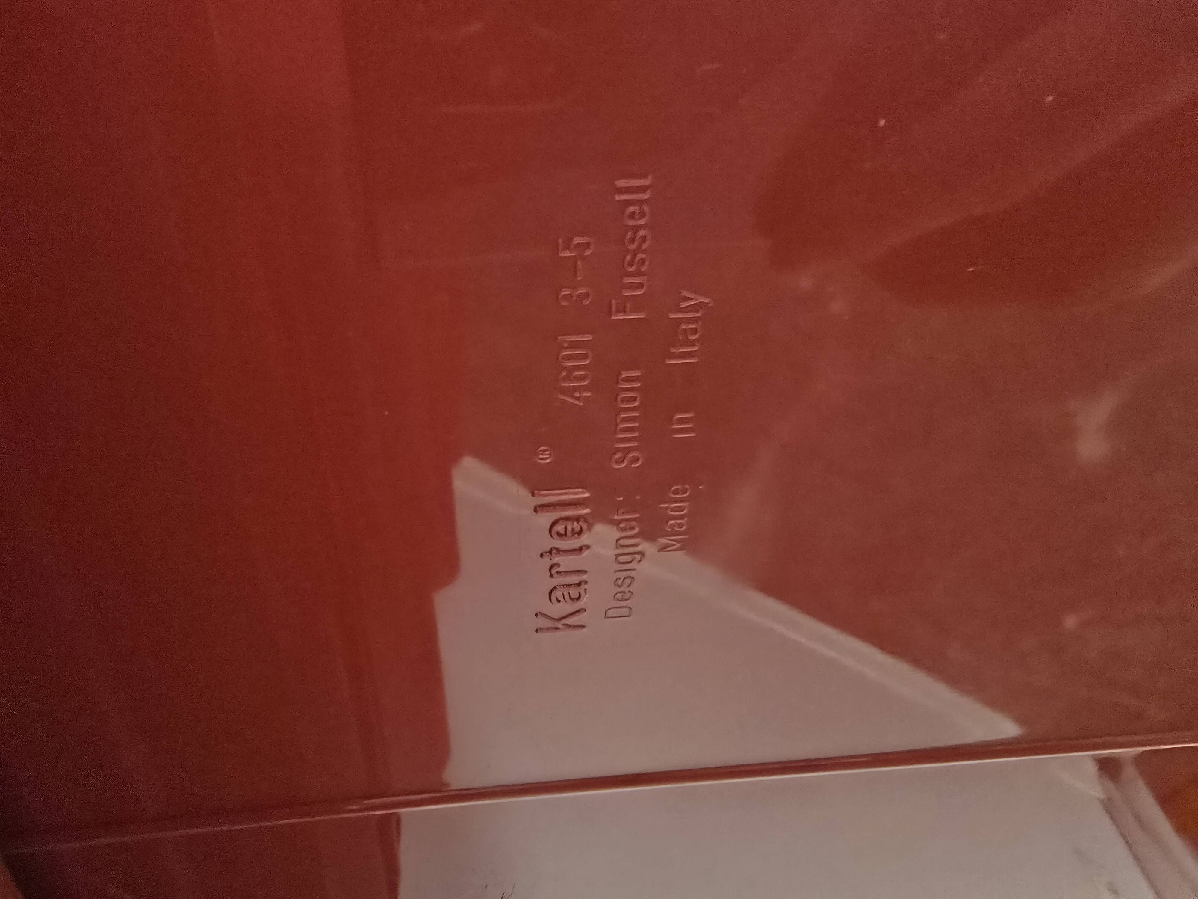 Kartell Drawers by Simon Fussell 1970s