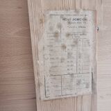 Vintage dining table in ash, 1960s