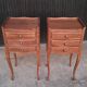2 Louis XV style bedside tables