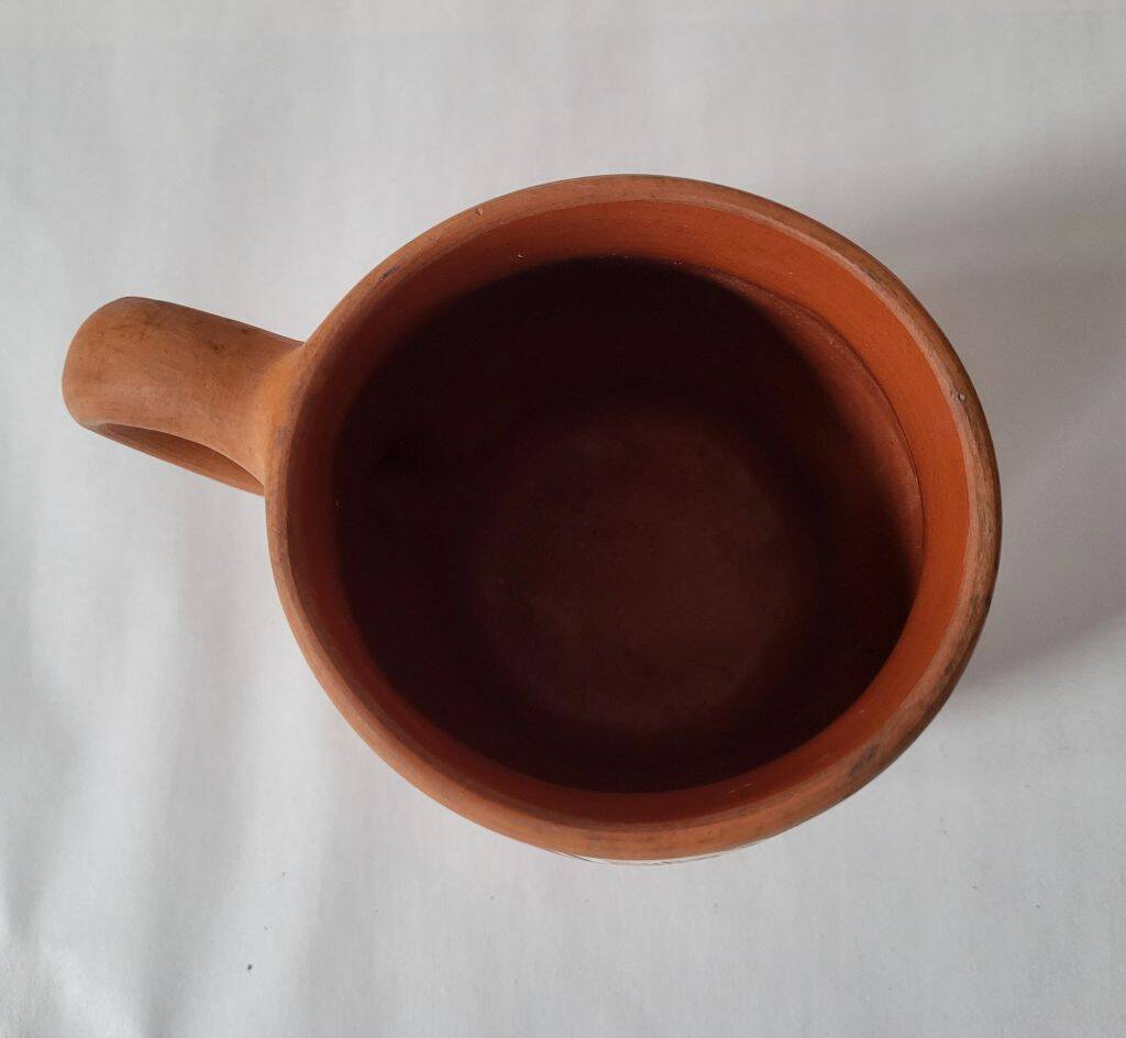 Studio Pottery Ceramic Pitcher Mug Signed