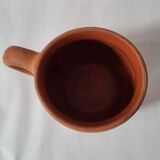 Studio Pottery Ceramic Pitcher Mug Signed