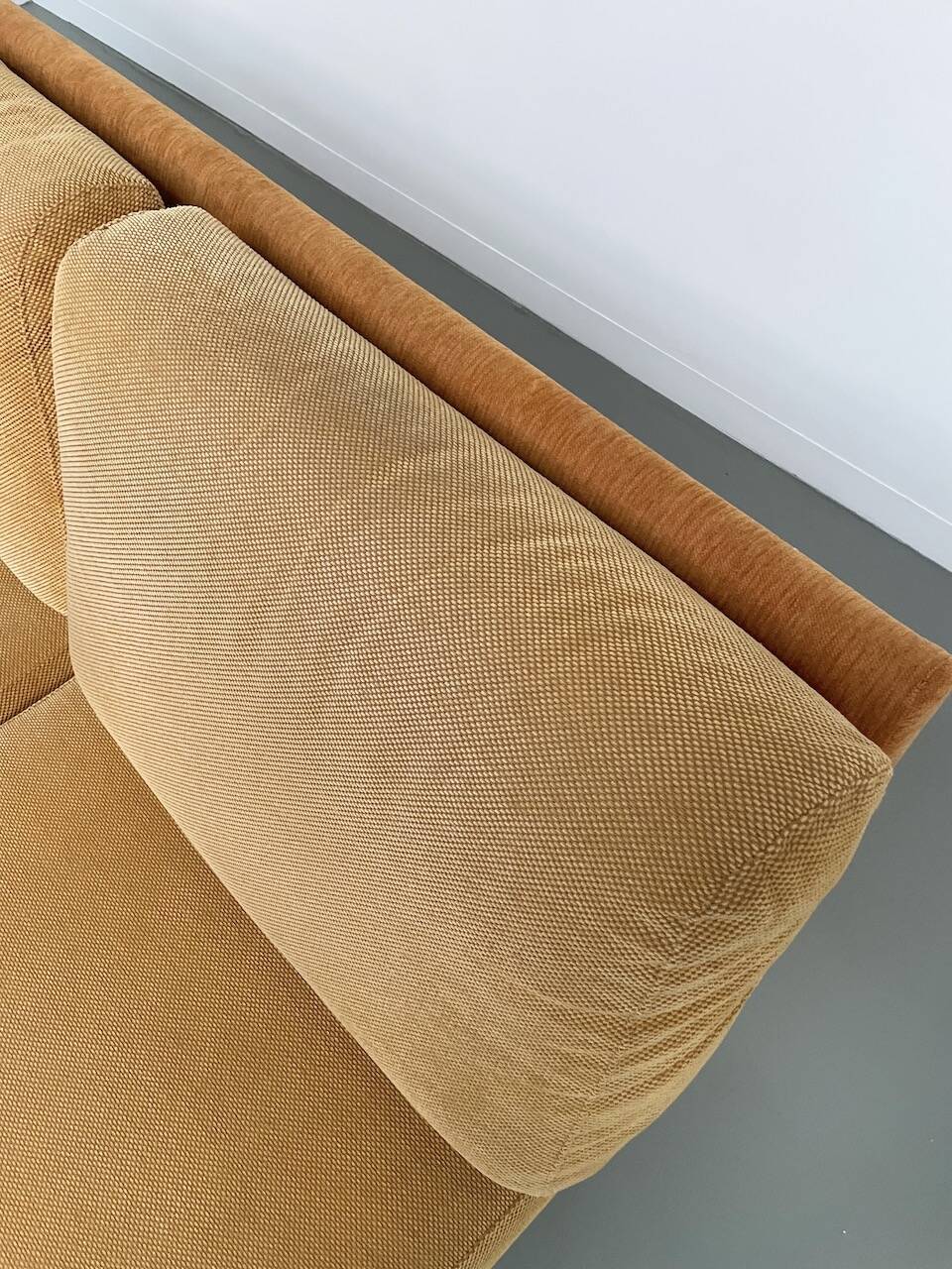 Jacques Charpentier 3-seater stainless steel sofa