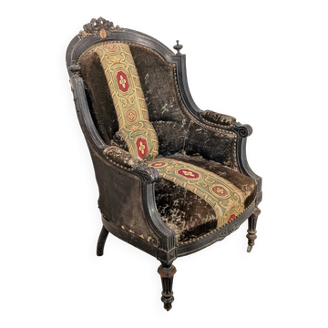 Fauteuil style Louis XVI – 19e siècle