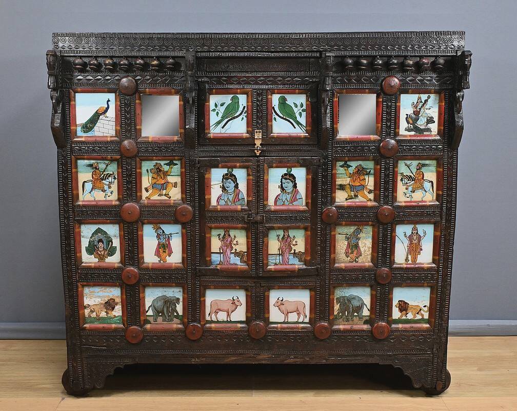 Manjoosh Commercial Furniture in Exotic Wood, India – Early 20th Century