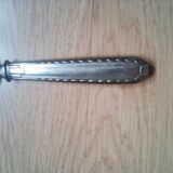 silver plated metal pie server circa 1900