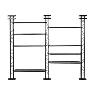 Post-modern Italian shelve system Orezero - 1980's