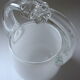 Vintage ice bucket in colorless and white "ouzo" crystal