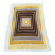 tapis scandinave dans le style de Verner Panton